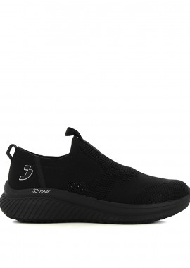 SJ - Μαύρο slip-on sneaker