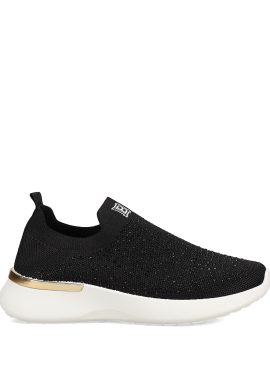 Μαύρο slip-on sneaker