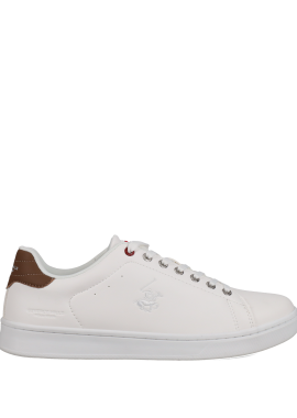 BEVERLY HILLS POLO CLUB - Λευκό ανδρικό sneaker