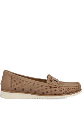 Taupe loafer