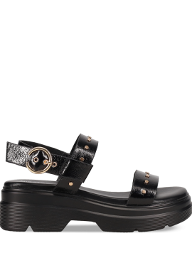 Μαύρο chunky σανδάλι