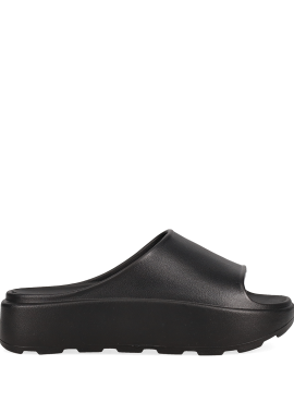 Μαύρη chunky slide σαγιονάρα