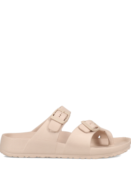 Μπεζ footbed σαγιονάρα