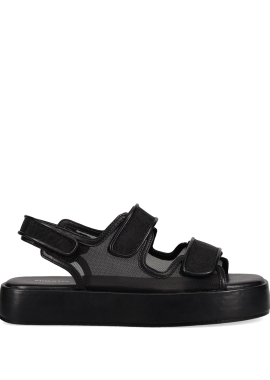 Μαύρο flatform σανδάλι