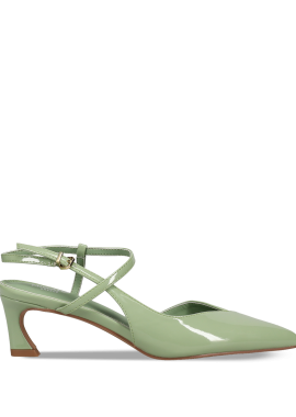 Πράσινη γόβα λουστρίνι