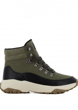 Χακί sneaker μποτάκι