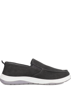 Γκρι ανδρικό boat shoe