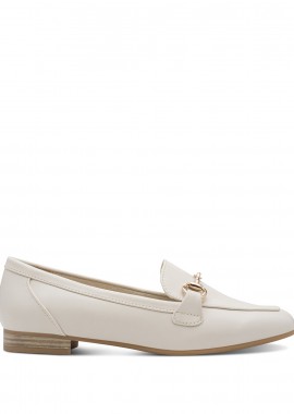 MARCO TOZZI - Ecru loafer