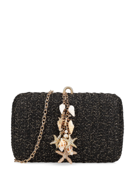 Μαύρο clutch τσαντάκι