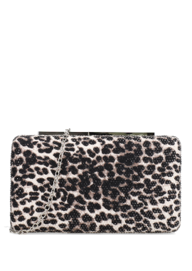 MIGATO - Λεοπάρ clutch τσαντάκι