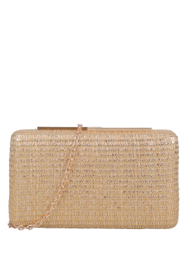 MIGATO - Μπεζ clutch τσαντάκι