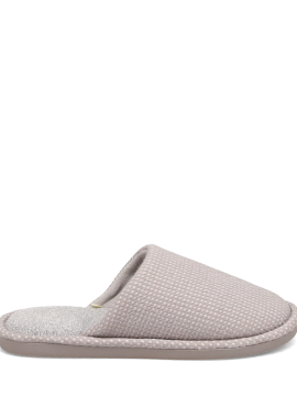 Γκρι ανδρική παντόφλα