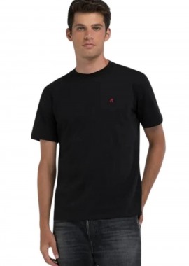 REPLAY T-Shirts M3015 .000.2660 - BLACK-M3015 .000.2660-BLACK