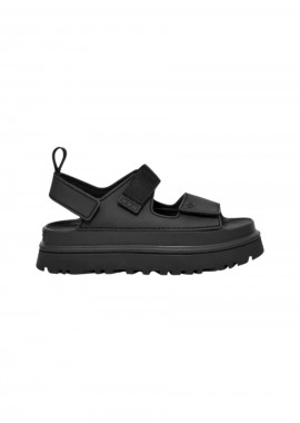UGG GoldenGlow Γυναικεία Sandals - Μαύρα-1152685-BLACK