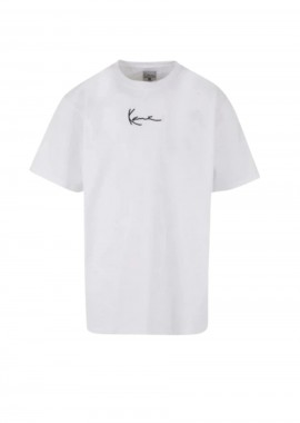 Karl Kani KK Ανδρικό Signature Tee - Λευκό-KKMQ12002WHT-WHITE