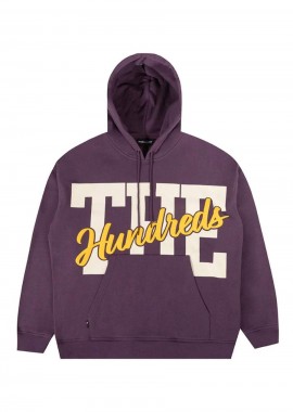 THE HUNDREDS - THE HUNDREDS Φούτερ με Κουκούλα THE Pullover - Μωβ-T24F202005-PURPLE