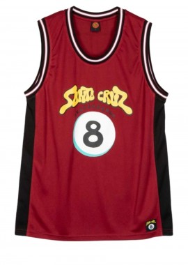 SANTA CRUZ Αμάνικες Μπλούζες Winkowski Ocho Mesh Vest - ΚΟΚΚΙΝΟ-SCA-VST-0786-BURGUNDY