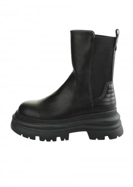 BUFFALO Γυναικεία Μποτάκια DIONE CHELSEA MID - ΜΑΥΡΟ-1270128-BLACK
