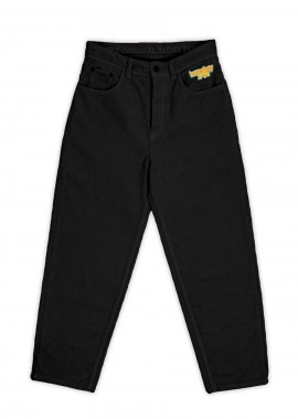 HOMEBOY Παντελόνια x-tra BAGGY Cord - BLACK-02PA0301-BLACK