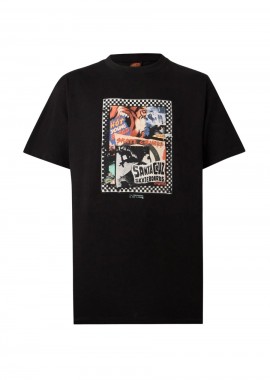 SANTA CRUZ - Santa Cruz Ad Collage Front Ανδρικό T-Shirt – Μαύρο-SCA-TEE-13269-BLACK