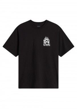 Vans Ανδρικό T Shirt Off The Wall - Μαύρο-VN000VW0BLK1-BLACK