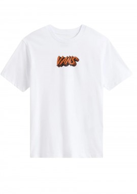 Vans Stone Swirl Ανδρικό T-Shirt Loose Fit - Λευκό-VN000VY1C9F1-WHITE