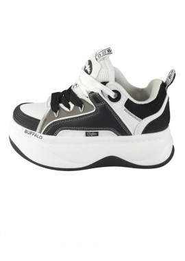 BUFFALO Γυναικεία Sneakers ORCUS - ΜΑΥΡΟ/ΛΕΥΚΟ-1636127-BLACK