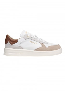 REPLAY Sneakers GMZ4O.003.C0019L - ΑΣΠΡΟ-GMZ4O.003.C0019L-0352-WHITE