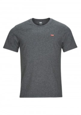LEVIS Ανδρικό T-Shirt SS ORIGINAL HM TEE - ΣΚΟΥΡΟ ΓΚΡΙ-566050149-GREY