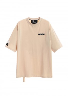 Mod Wave Movement - Mod Wave Movement Eye Blossom Unisex T-Shirt - Μπεζ-MW092020388-BEIGE