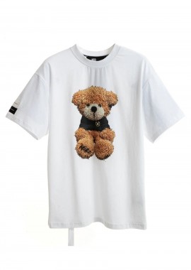 Mod Wave Movement - MOD WAVE MOVEMENT Unisex Oversized T-Shirt - Λευκό -MW092020447-WHITE