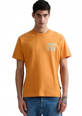 Replay M3353 Ανδρικό T-Shirt - Πορτοκαλί-M3353 .000.2660-ORANGE