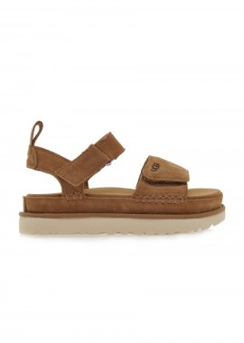 UGG Goldenstar Γυναικεία Σανδάλια - Chestnut-1136783-CAMEL