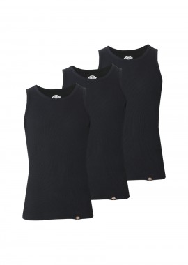 Dickies Ανδρικά Tank Top 3 Pack - Μαύρο-DK0A4ZB2BLK1-BLACK