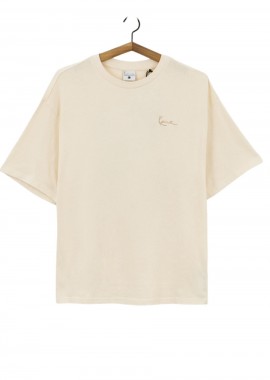 Karl Kani Ανδρικό Signature Washed Oversized T-Shirt - Μπεζ-KM261-016