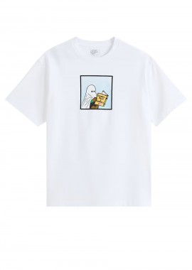 VANS Ανδρικό T-Shirt COMMITMENT 4 DUMMIES LO - Λευκό-VN000VY5WHT1-WHITE