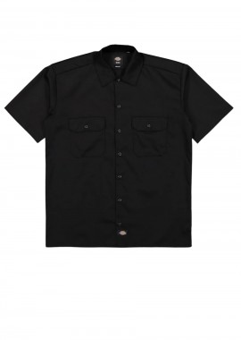 DICKIES Ανδρικό Work Πουκάμισο - Μαύρο-DK0A4XK7BLK1-BLACK