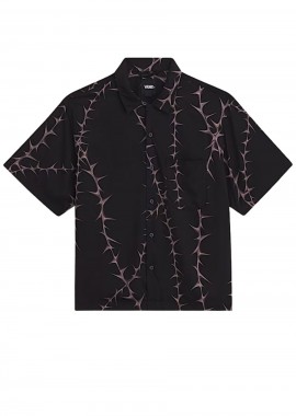 VANS Πουκάμισα Van Doren Printed Camp - BLACK-VN000T9UBLK1-BLACK