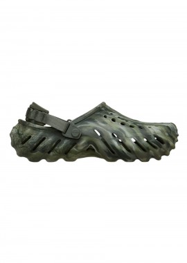 CROCS Echo Marbled Clog Unisex Παντόφλες - Πράσινες-208454-UNKNOWN
