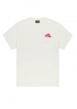 RIPNDIP - RIPNDIP FUNNY FUNGUS Ανδρικό Pocket Tee - Μπεζ-RNDSPR26162-BEIGE