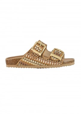 COLORS OF CALIFORNIA - COLORS OF CALIFORNIA TWO BUCKLE Σανδάλια IN RAFIA - MULTI-HC.BIO500-MULTI