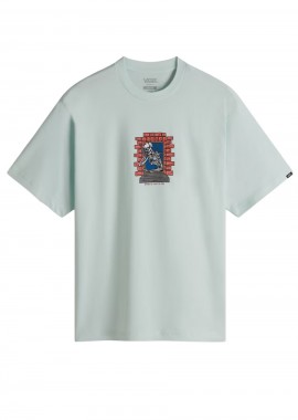 VANS - VANS T-Shirts SKULL WINDOW SS - ΠΡΑΣΙΝΟ-VN000NHURNE1-MINT