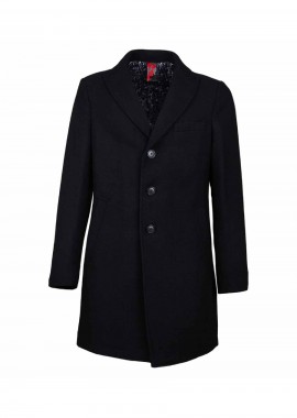 SEINSE - SSEINSE Παλτό Cappotto - BLACK-CP19SS-BLACK