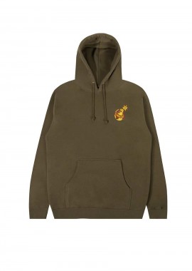 THE HUNDREDS - THE HUNDREDS Φούτερ Κουκούλα Honest World Pullover - Χακί-T23W102031-CAMO