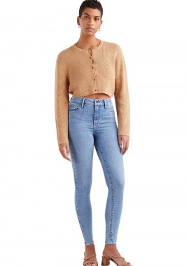 LEVIS® Τζιν 720 HIRISE SUPER SKINNY ECLIPSE BLUR - DENIM-52797-0301-DENIM