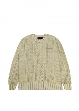 THE HUNDREDS Μακρυμάνικη Μπλούζα Sweater LS T-Shirt - ΕΚΡΟΥ-T23F209001-WHITE