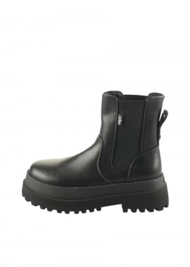 BUFFALO Γυναικεία Μποτάκια PLUTO CHELSEA - Μαύρα-1270105-BLACK