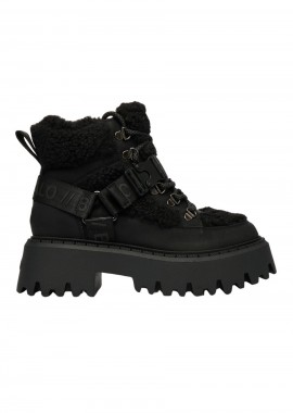 BUFFALO Γυναικεία Μποτάκια ASPEN COM MID WARM - Μαύρα-1622593-BLACK