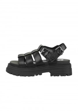 BUFFALO - BUFFALO Γυναικεία Σανδάλια Lennox Fisher Platform - Μαύρα-1602322-BLACK