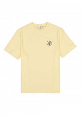 GARCIA - GARCIA Ανδρικό T-Shirt R261200 Κίτρινο με Minimal Logo-R261200-YELLOW